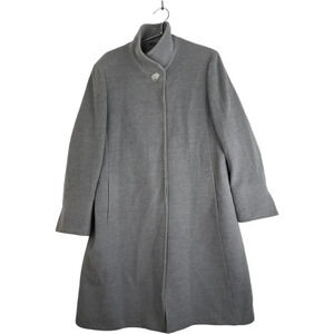 Cinzia Rocca Wool Swing Long Coat